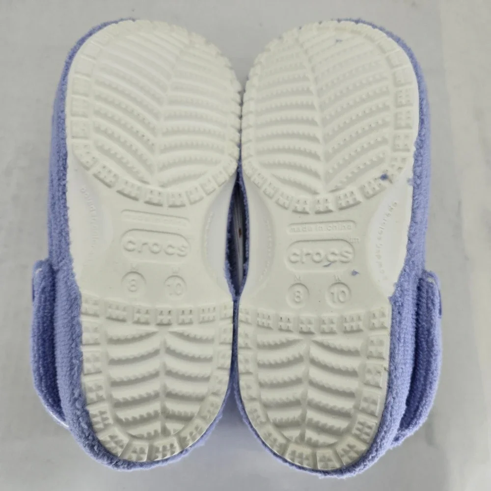 Crocs South Park Towelie Classic Clog Purple Terry M8 W10 211501-90H